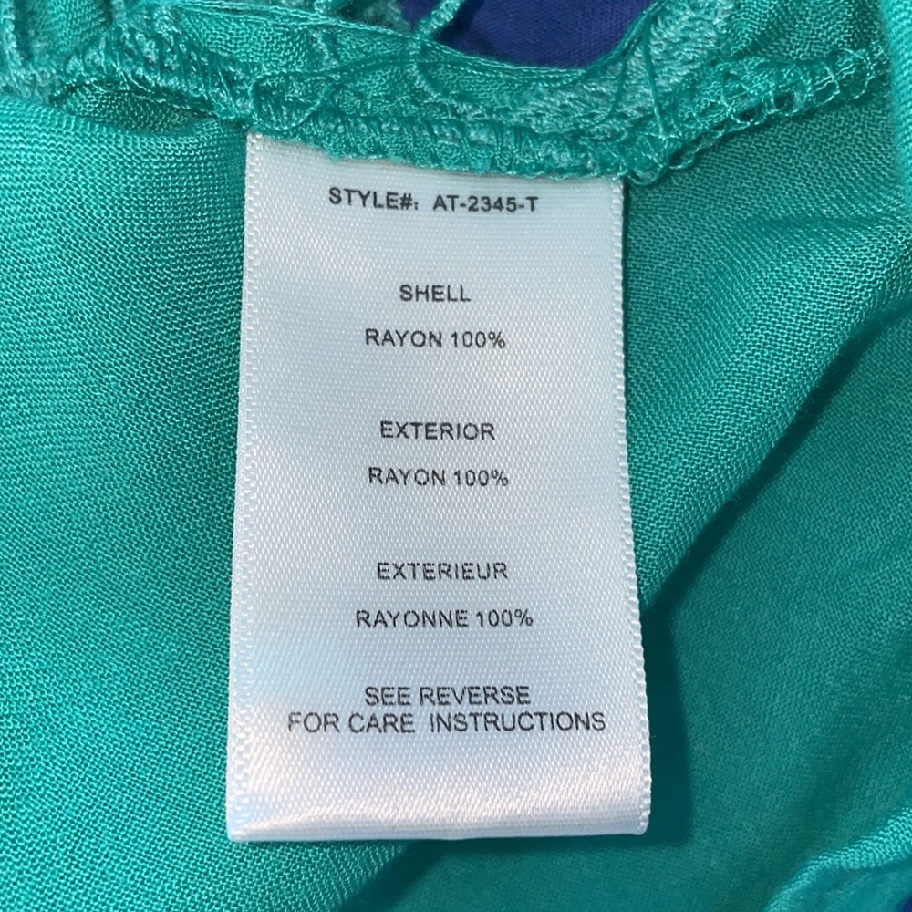 Turquoise Top - Picture 5 of 5